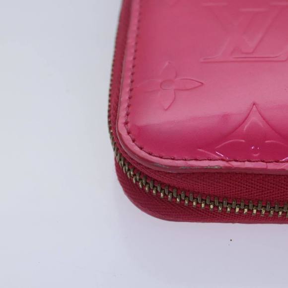 LOUIS VUITTON Monogram Vernis Eldridge Wallet Fuchsia Pink M91240 LV Auth 93651 - Picture 7 of 16